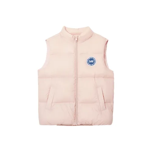 Lee совместный модель Светло-розовый Школьный возраст Пуховый жилет