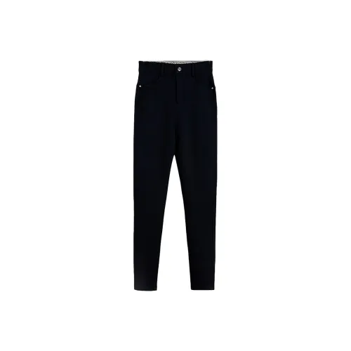 GZQJ Черные Женские Повседневные Штаны