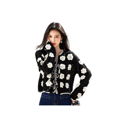 MDEHT Черный Женский Трикотаж