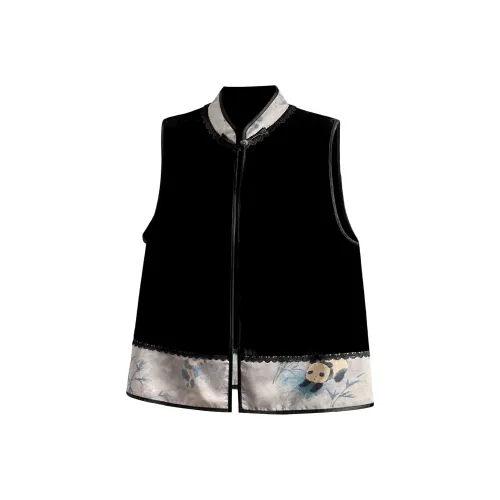 TOUCH Жилет Женский Черный и Асфальтовый Серый