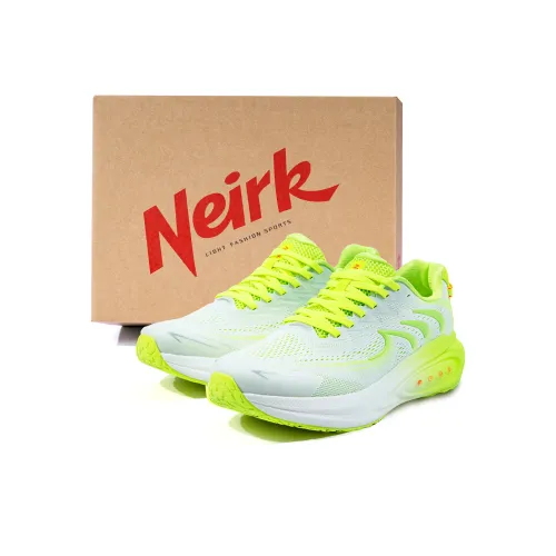 Neirk Low Топ Беговые кроссовки Унисекс Неоново-зеленый