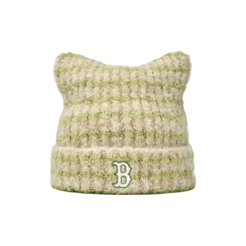 Mlb Base Logo Полиэстер Шапки-бини Унисекс Зеленый