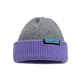 Фиолетовый + Серый (Двусторонний, может носить)