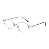 Стиль B — Серебряная оправа (AJ19043)