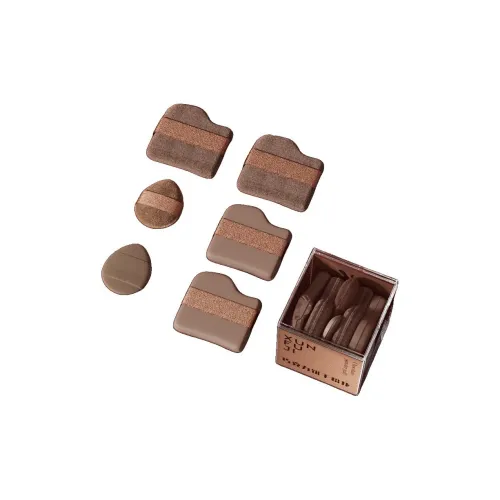 CIBO Шоколад Печенье Воздушная подушка Flock Loose Розовый Настройка Легко наносится и Маскирующий