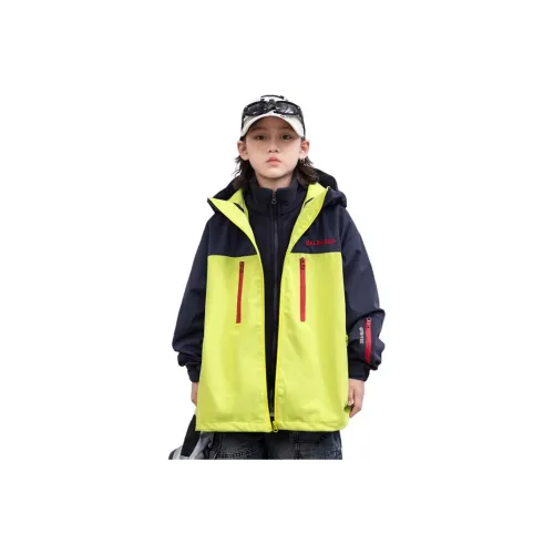 The panda is round Неоновый зеленый KIDS Топы