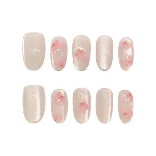 SHANGSHIQIN Китайский стиль Смешанный Осветляющий Ручной Ногтей 25 мм Овал Свет Однотонный