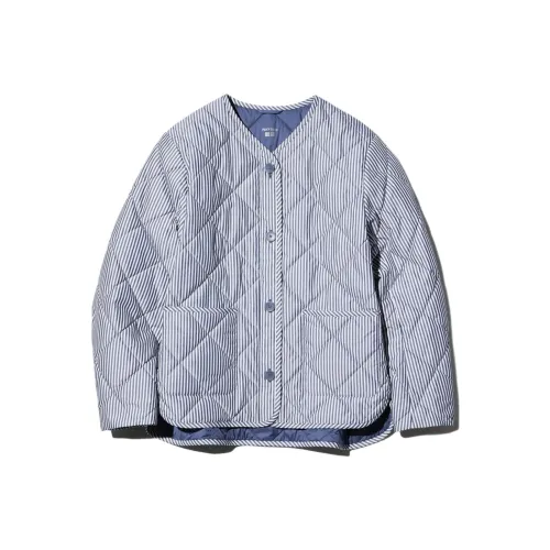 UNIQLO Темно-синий женский пуховик