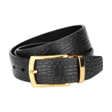 Золотая пряжка, черный, 3333