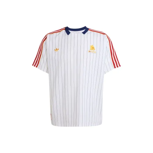 Adidas Originals Fw25 AS ROMA TERRACE ICONS Джерси Футбол Джерси Унисекс