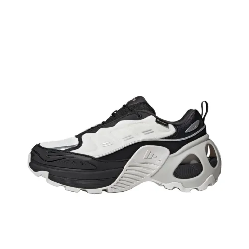 Adidas Wonder Runner Slip-resistant Abrasion-resistant Low-top Беговые кроссовки Унисекс Черный Белый