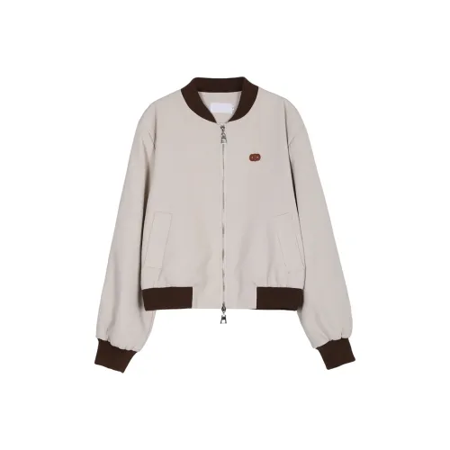 JZWSTUDIO Экрю Женские Куртки