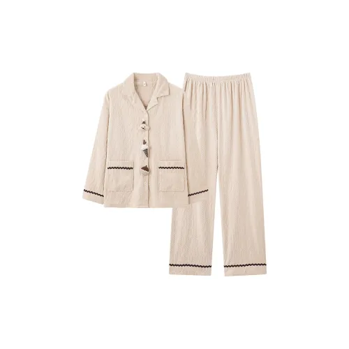 MADALLO Абрикос Женские Пижамные Комплекты