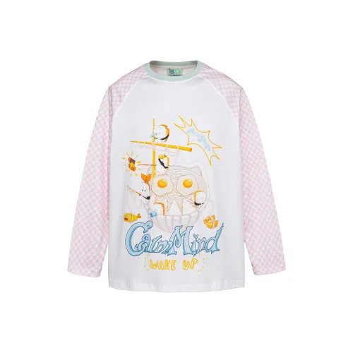 CALMMIND Белый Унисекс T-рубашки