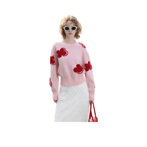 ЮЙЧЖАОЛИНЬ Розовый Женские Свитера