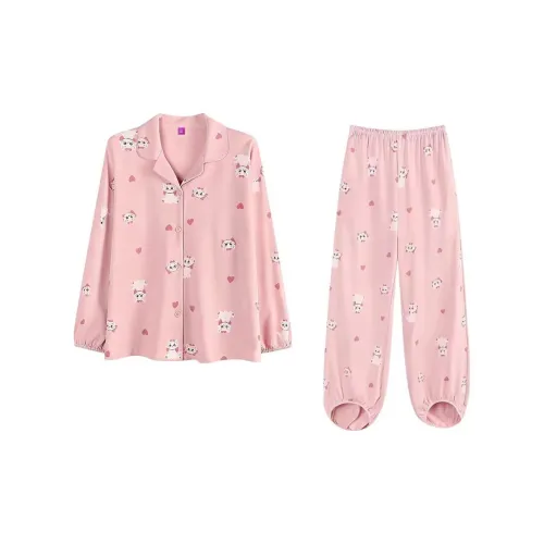 Disney Розовый Женский Пижамный Комплект