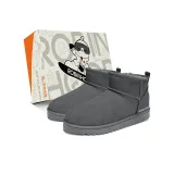 Серый с флисовой подкладкой