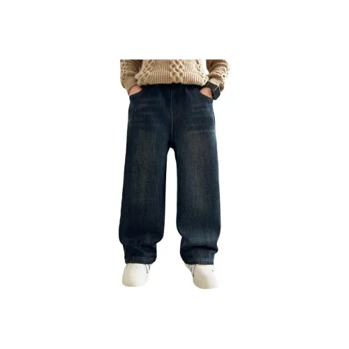 YALU Изображение Цвет С флисовой подкладкой SBE8603 Школьный возраст Джинсы