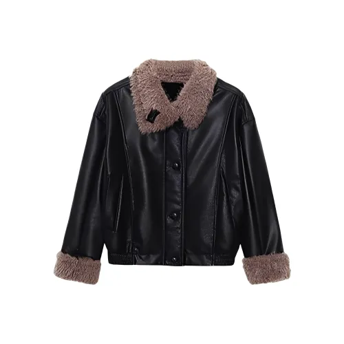 XIAOYERIJI Вельвет Feel Пальто Женское