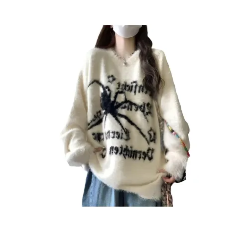 MDEHT Белый Женский Трикотаж