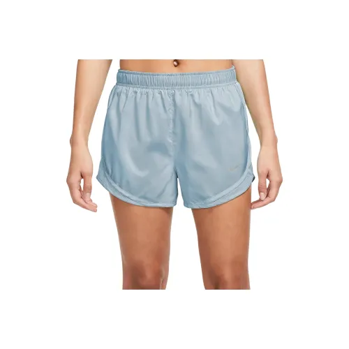 Nike Светло-синие Шорты для бега для женщин