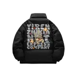 Черный[Белый внутри]