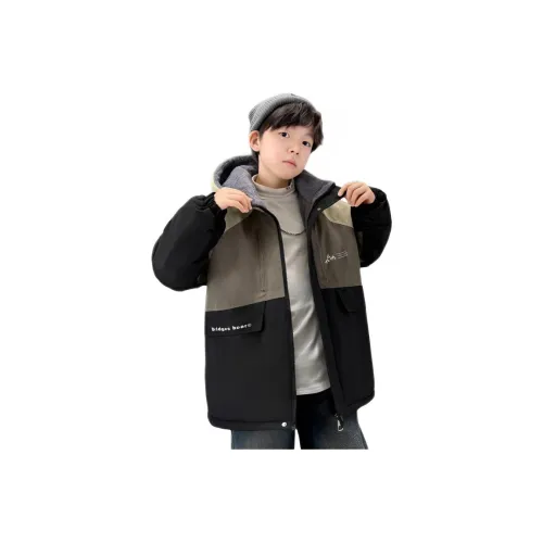 LONGZHIWU Хлопковый пуховик для подростков