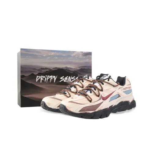 Nike Initiator Амортизация Устойчивый к истиранию Дышащие Низкие Беговые кроссовки Унисекс Бежевый Коричневый