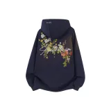 Тяжелый полиэстер-хлопок, темно-синий (с флисовой подкладкой)