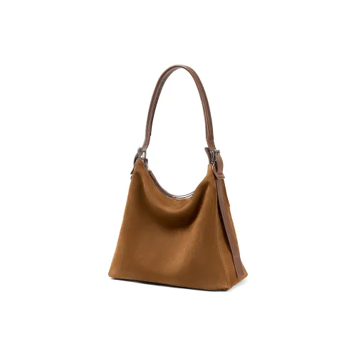 KAISER Коровья кожа Сумка на плечо Стандартная Женская Закатно-желтая