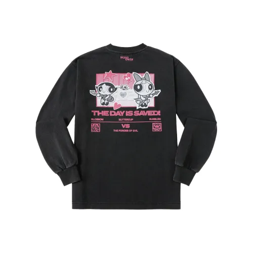 WHOOSIS × The Powerpuff Girls Коллаборационная коллекция Унисекс Футболки