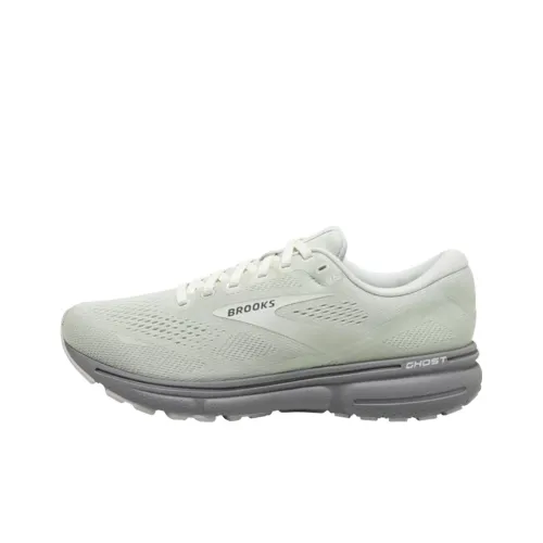 Brooks Ghost 15 Амортизация Износостойкие Низкие Кроссовки для Бега Мужские Серые