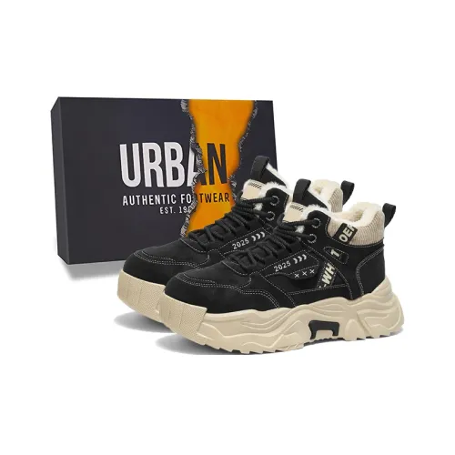 URBAN AUTHENTIC Теплоизоляционное покрытие устойчивое к истиранию противоскользящее MID топ толстая подошва кроссовки
