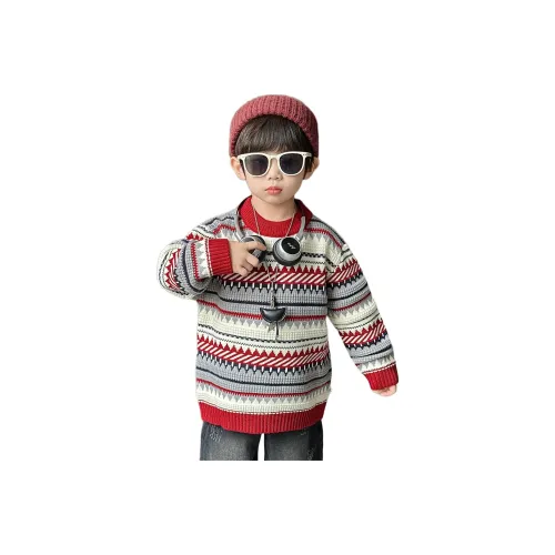 MUMUWU HOUSE Красный KIDS Свитера