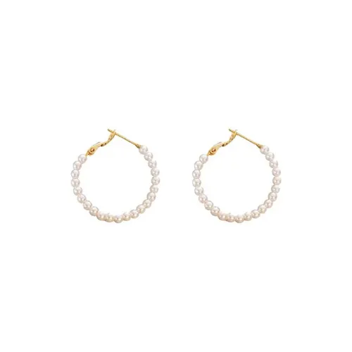 WEIJAS Серьги из меди с золотым покрытием женские