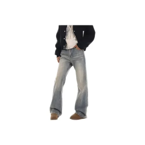 GOYN Blue Unisex Jeans GOYN Синий Унисекс Джинсы