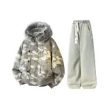 Серый камуфляж + желтый грязь