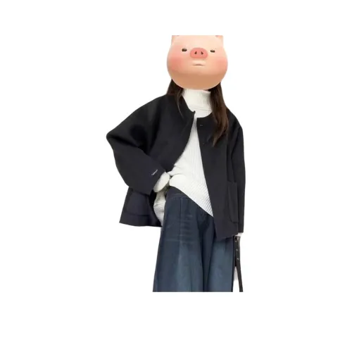 MOUSIDEYOUHUO Cropped Coat Women's