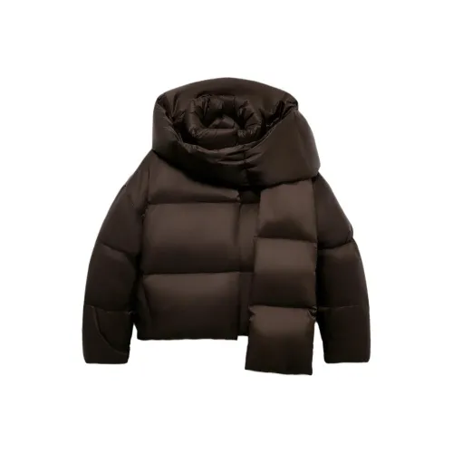 ZARA Collaboration Коричневый Женские Пуховики