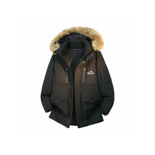 DAWEIBEIKEN Хлопковый пуховик унисекс