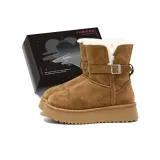 Каштановая эксклюзивная обувь коробка