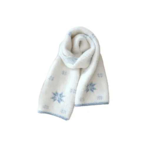 JKEM Искусственный мех Вязаные шарфы Женские