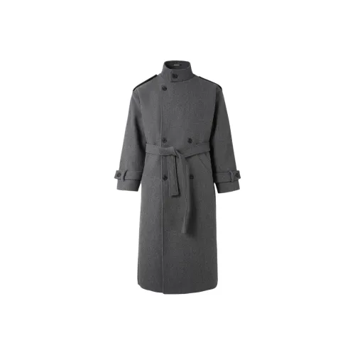 ACE VESTITI Серый Унисекс Пальто