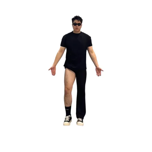 TR Черный Унисекс Джинсы