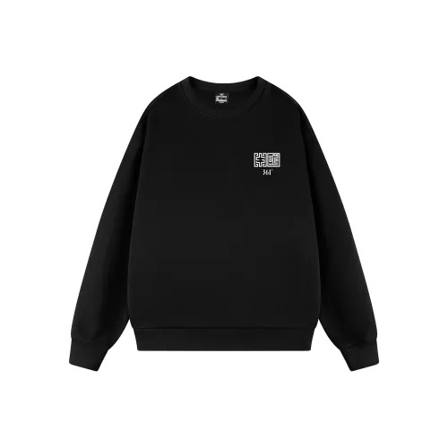 361° Пуловер Круглый Воротник Свитшот Унисекс