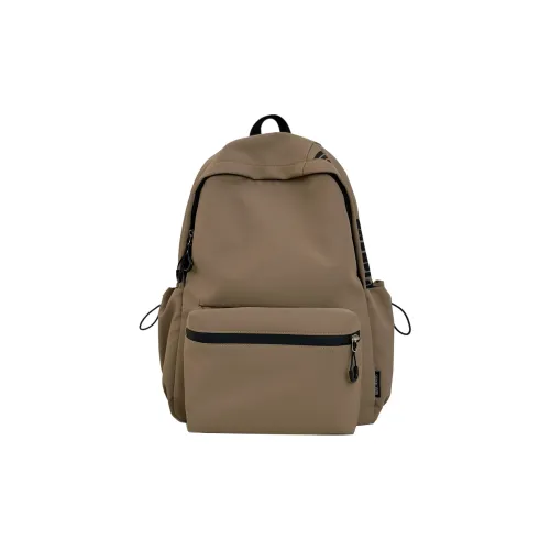 MOK Nylon Backpack Unisex Темно-коричневый Экрю Светло-синий Розовый Черный