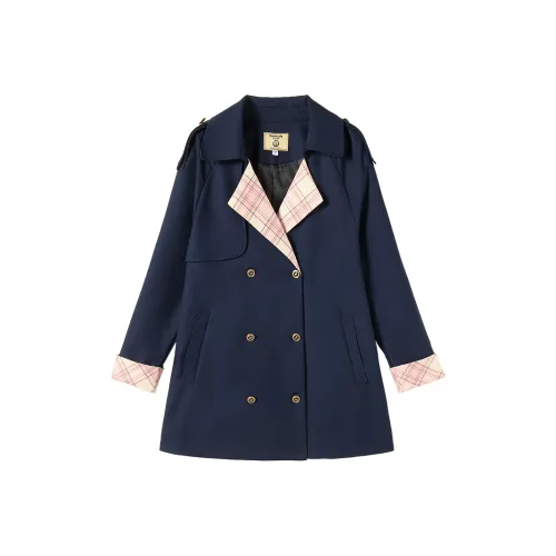 FABRIC PIG Тренчкот + Бесплатно School Значок Женские Тренч