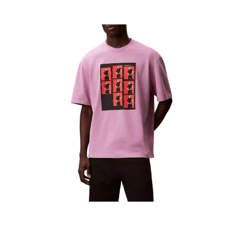 Calvin Klein Kate Лесной мшистый By DAVID SIMS T Рубашка Мужская