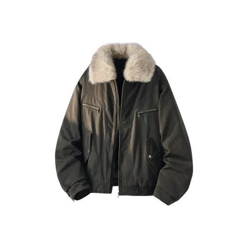 Rolling Money Хлопковый пуховик Унисекс