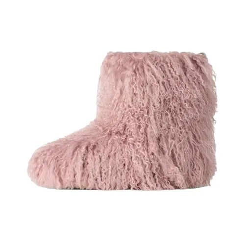 UGG CLASSIC SHORT Fluff Momma Термостойкие Снежные Ботинки Женские Розовые